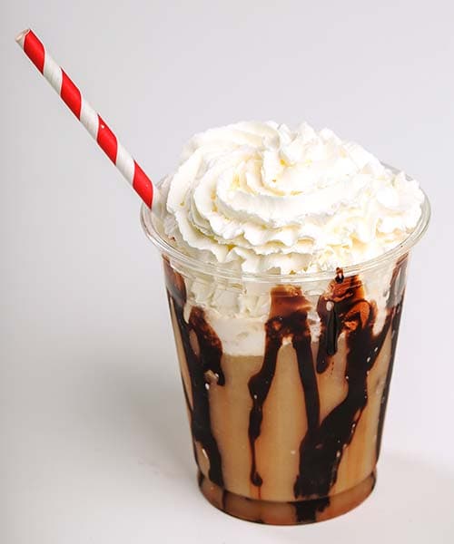 Imagen platillo Café Mocha Frio con Caramelo Mediano